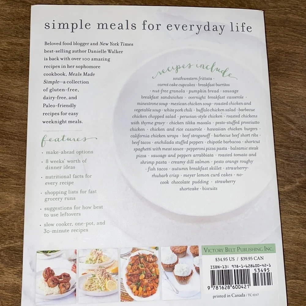 AGAINST all Grain gluten free dairy free paleo cookbook by Danielle Walker